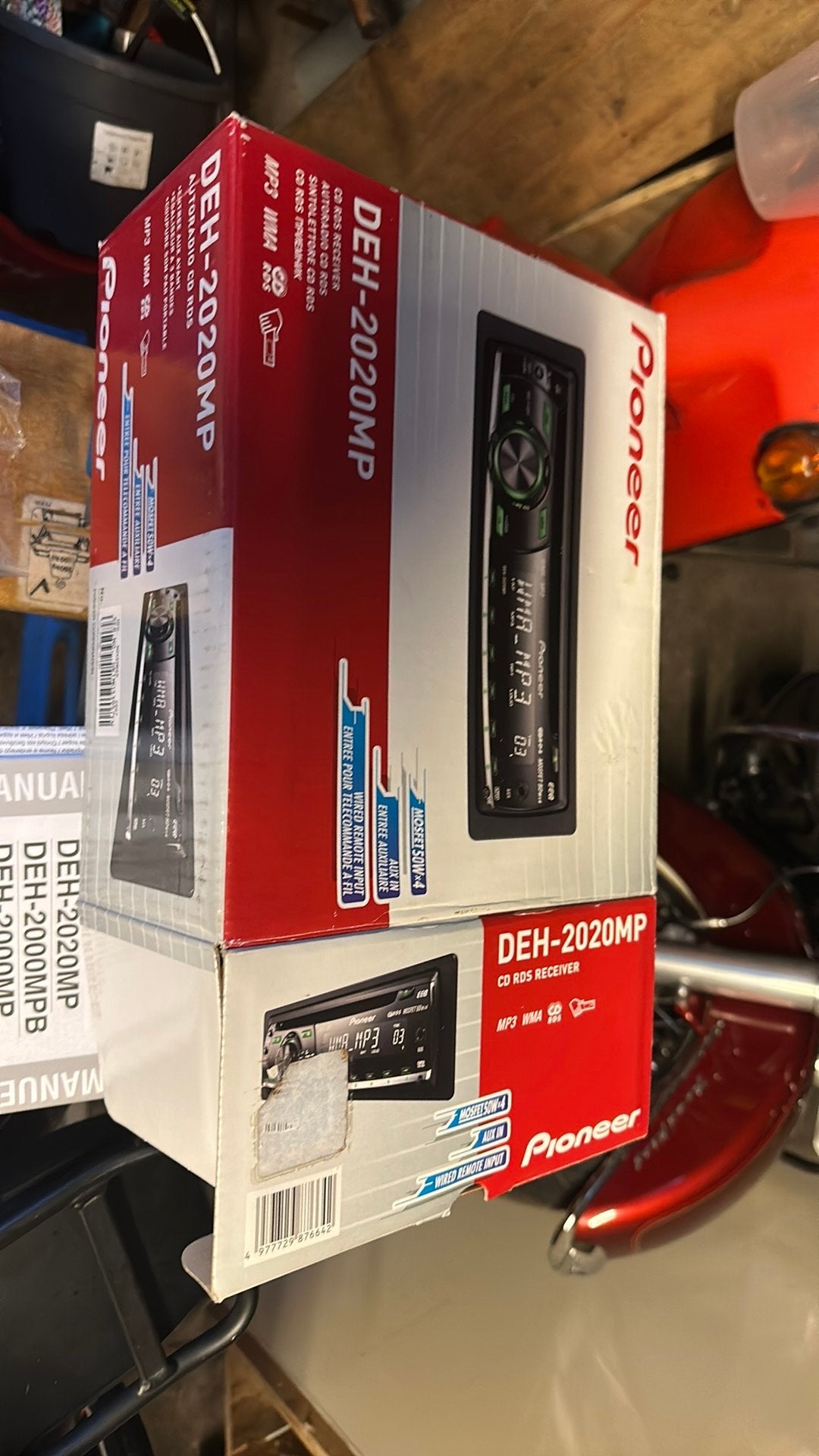 Pioneer DEH 2020 mp, Auto diversen, Autoradio's, Ophalen of Verzenden, Zo goed als nieuw