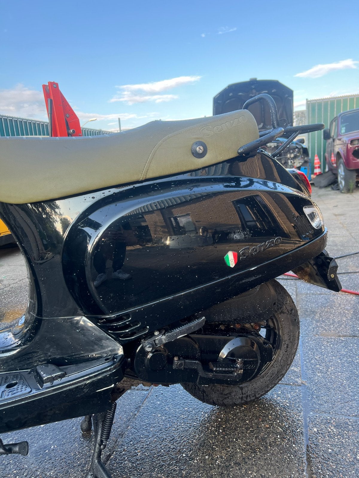 Rso Senzo Scooter - Slechts 4900 km - Grote beurt gehad!, Fietsen en Brommers, Snorfietsen en Snorscooters, Ophalen of Verzenden