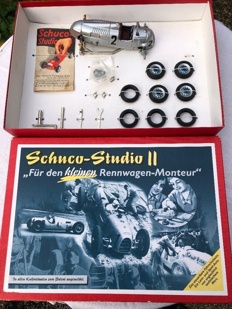 Schuco studio2 Auto Union Rennwagen automodel racewagen, Ophalen of Verzenden, Zo goed als nieuw, Auto, Schuco