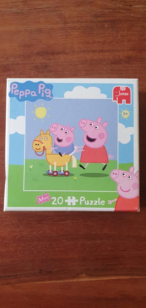 Peppa Pig Mini Puzzle 20 stukjes - Jumbo, Ophalen of Verzenden, 10 tot 50 stukjes, Zo goed als nieuw, 2 tot 4 jaar