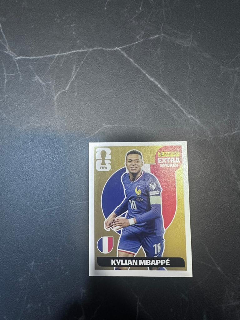 MBAPPE Gold extra sticker, Verzamelen, Ophalen of Verzenden, Nieuw