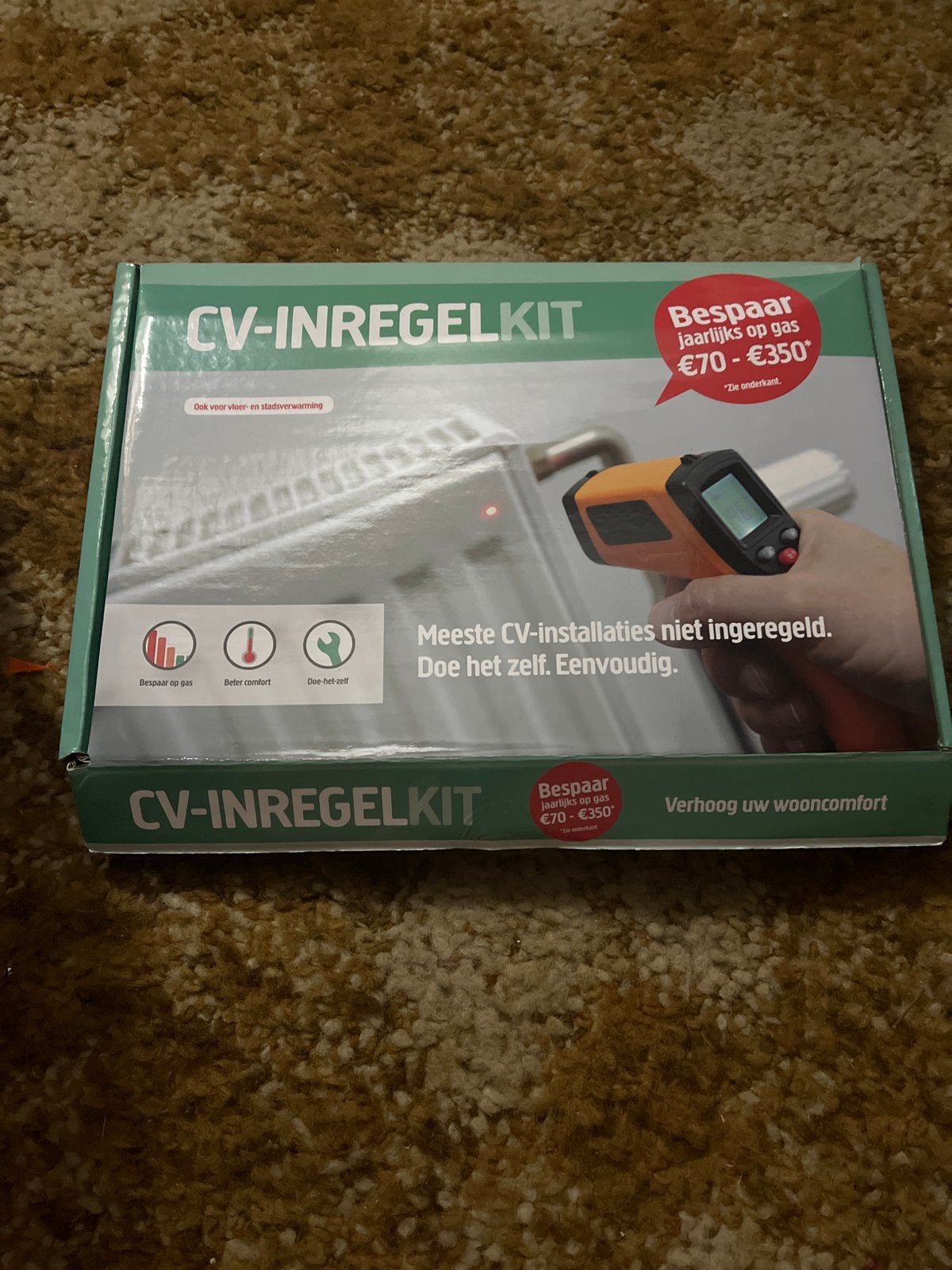 CV-inregelkit - Bespaar gas en verhoog wooncomfort, Doe-het-zelf en Verbouw, Verwarming en Radiatoren, Minder dan 30 cm, Overige typen