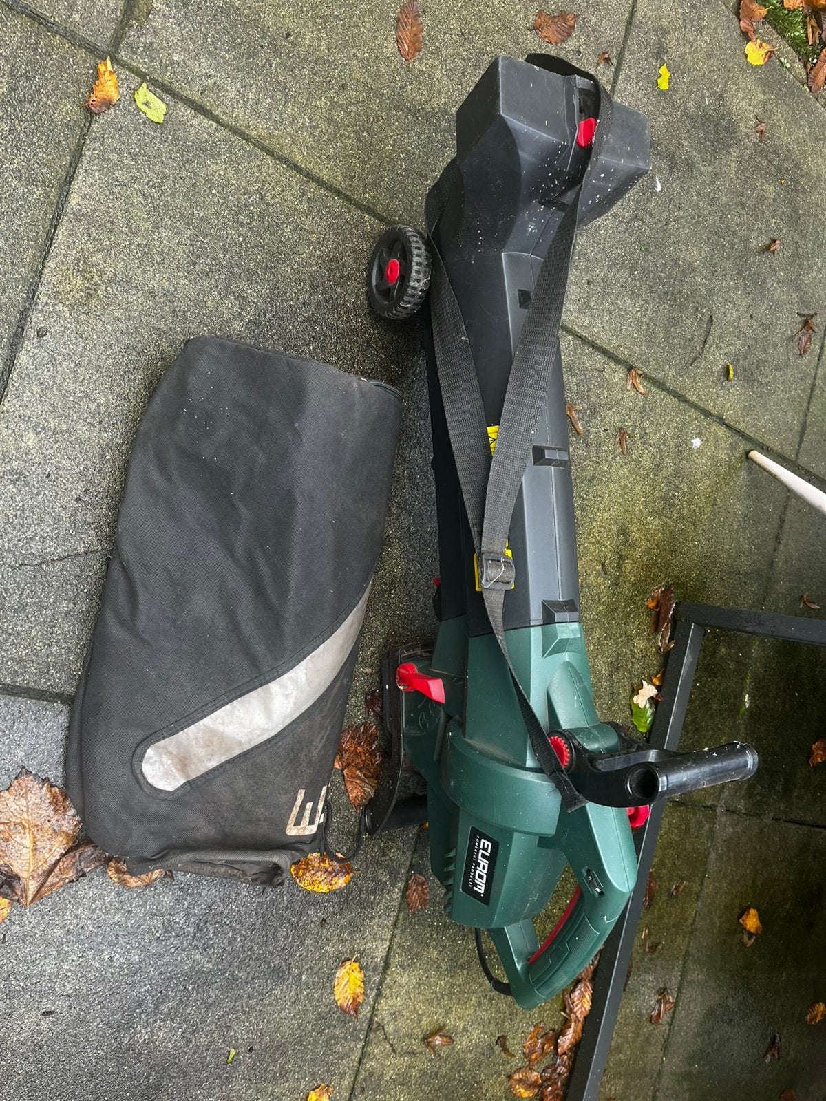 Eurom Bladblazer/zuiger, Ophalen, Gebruikt, Handgedragen, Met opvangzak