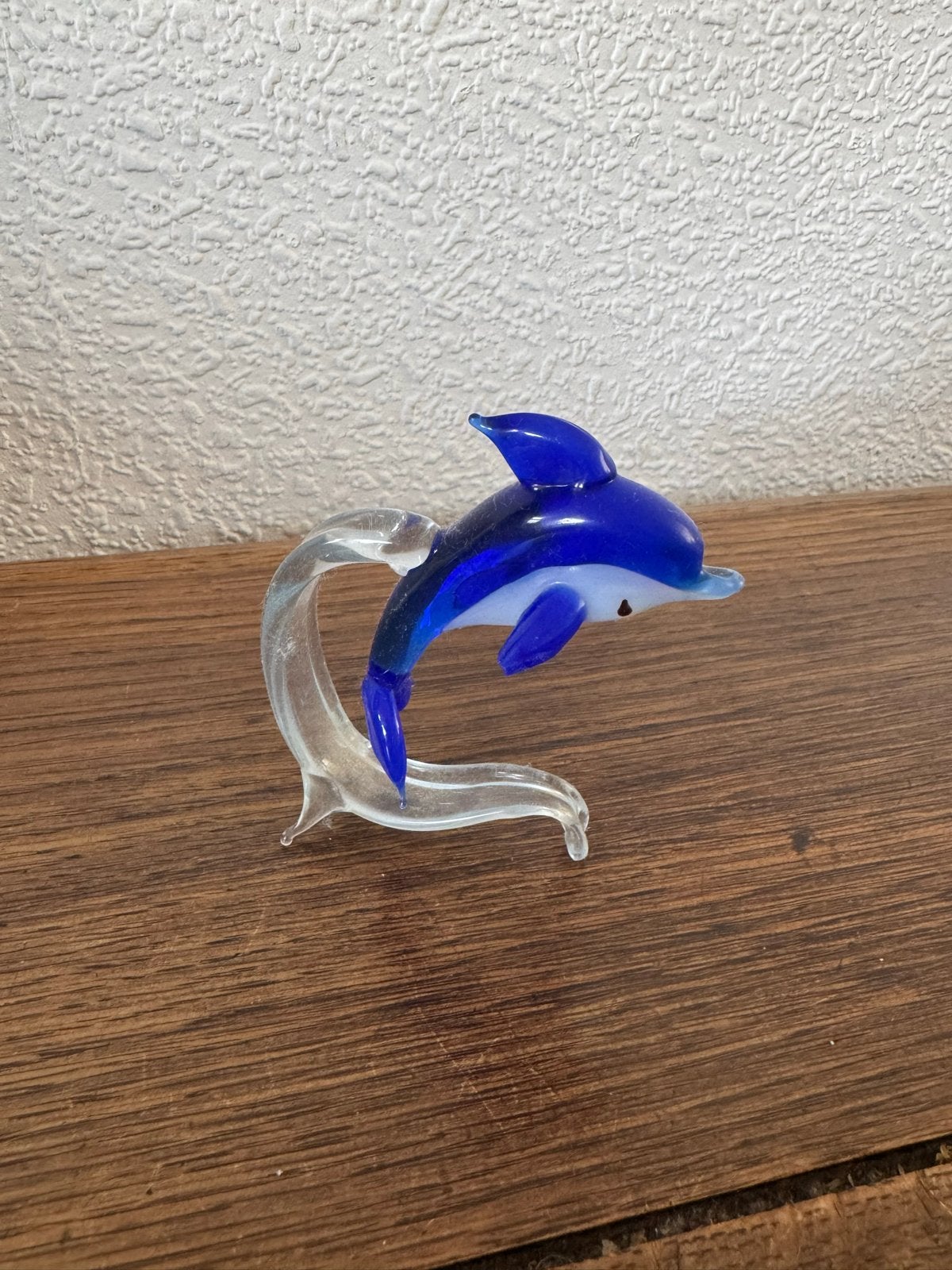 Mini glazen dolfijn beeldje - Gratis af te halen, Verzamelen, Beelden en Beeldjes, Ophalen, Zo goed als nieuw, Dier