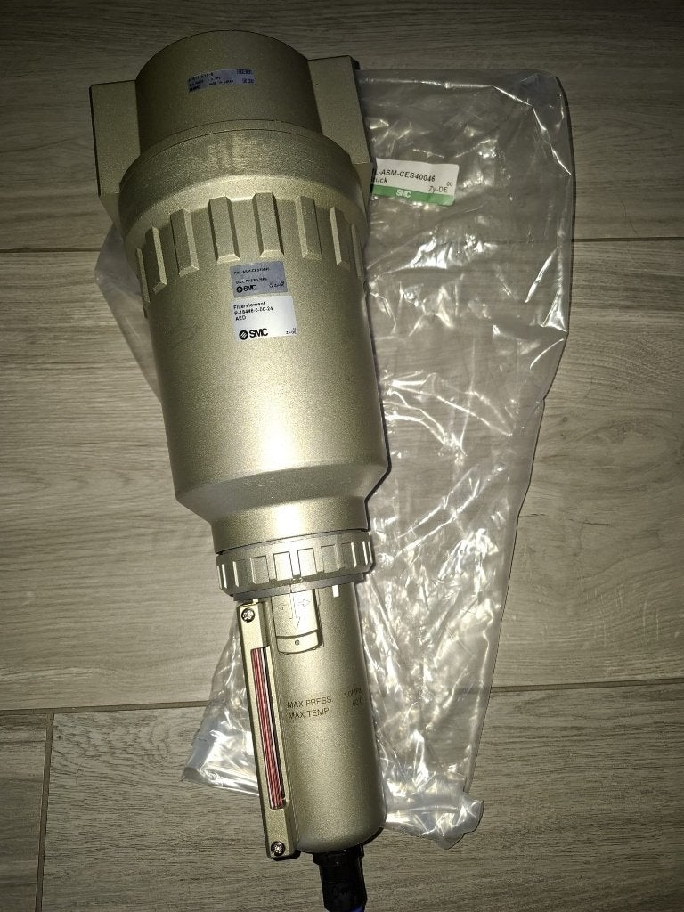 Filterelement SMC AF811-F14-8 (10 stuks), Ophalen, 800 liter/min of meer, Nieuw, 6 tot 10 bar