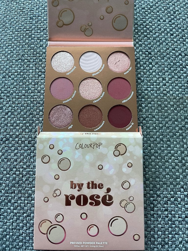 ColourPop By The Rosé Pressed Powder palette- Nieuw!, Nieuw, Ophalen of Verzenden, Make-up, Overige kleuren