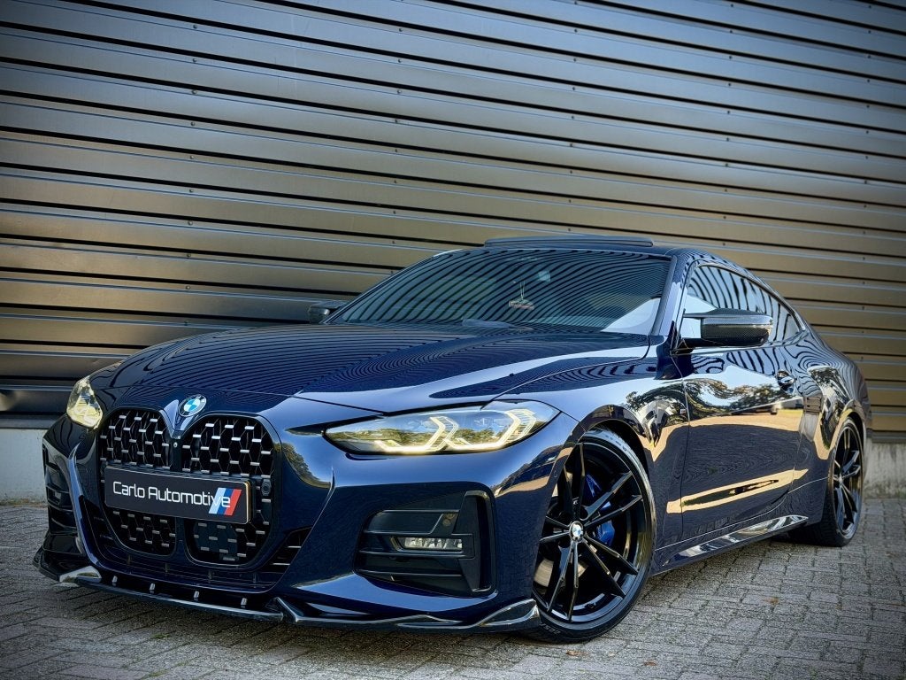 BMW 4 Serie Coupé 430i M-PERF. LASER|DAK|M STOEL|HK|360|MEM, Auto's, Gebruikt, Euro 6, Automatische klimaatregeling, 1600 kg