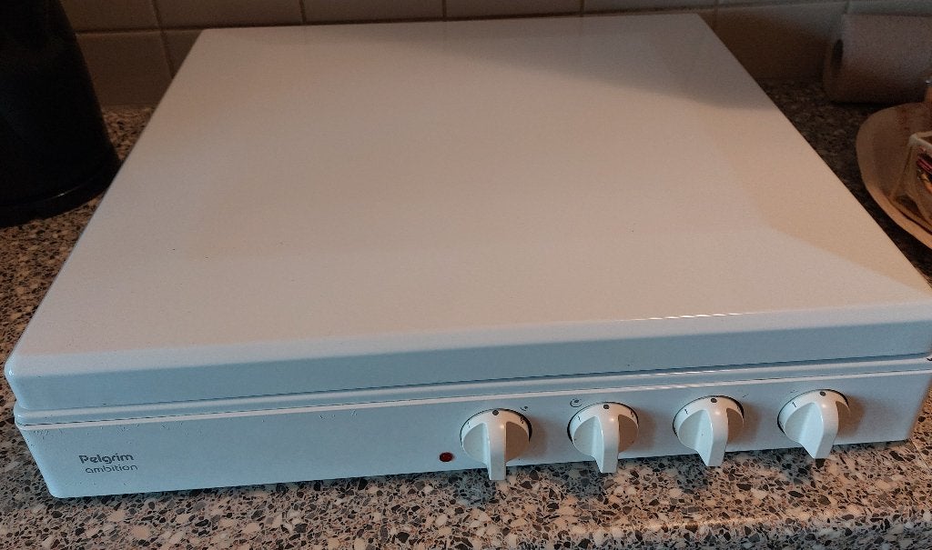 Elektrische kookplaat merk Pelgrim, Witgoed en Apparatuur, Ophalen, Gebruikt, 4 kookzones, Vrijstaand