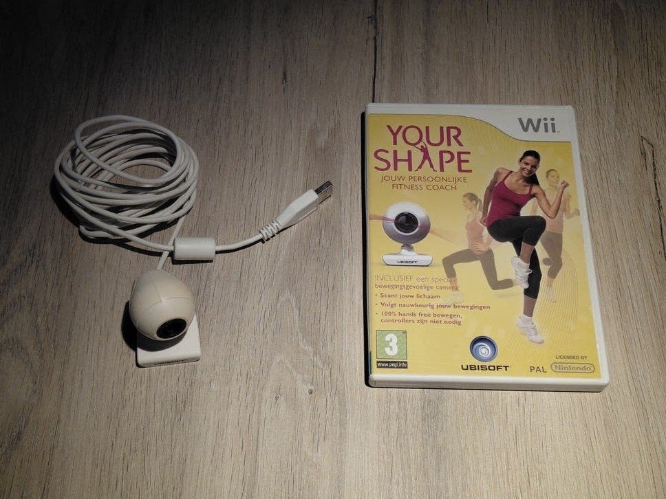 Wii Your Shape met camera - Jouw persoonlijke fitnesscoach, Ophalen, Zo goed als nieuw