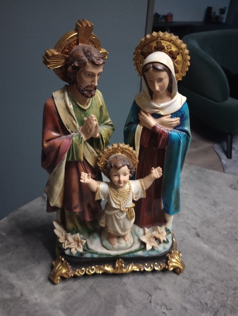 beeld jozef, maria en jezus 40x24x13 cm, Ophalen