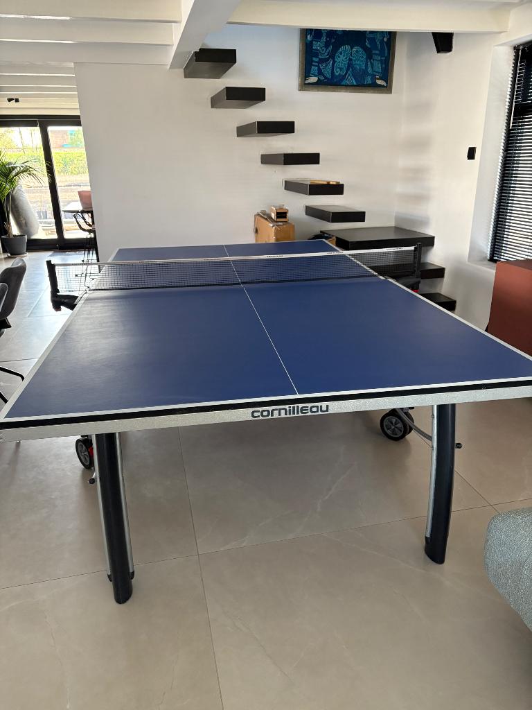 Tafeltennistafel, Ophalen, Zo goed als nieuw, Tafel Indoor, Verrijdbaar