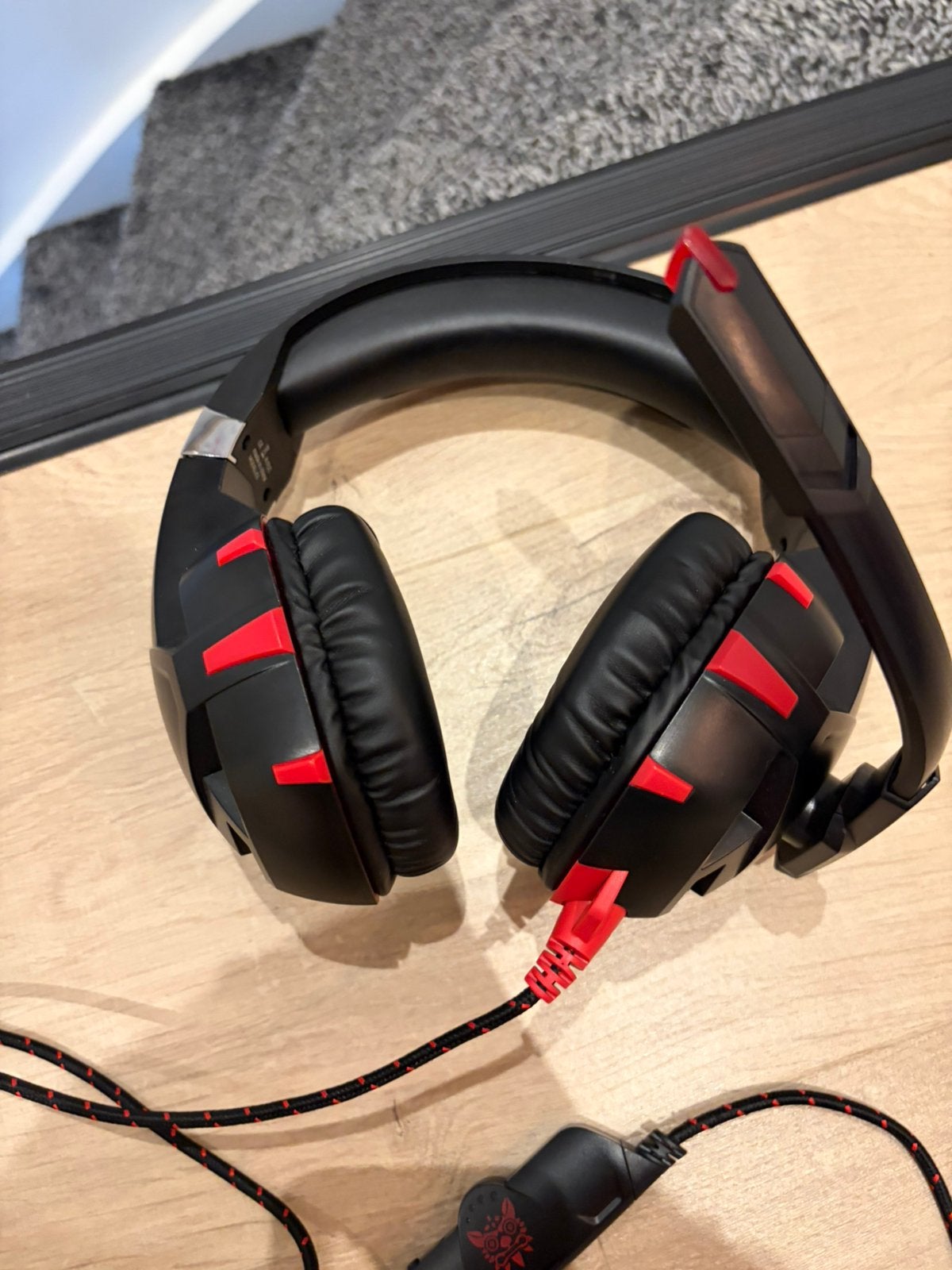 Gaming headset pc ps4, Computers en Software, Headsets, Ophalen, Gaming headset, Zo goed als nieuw