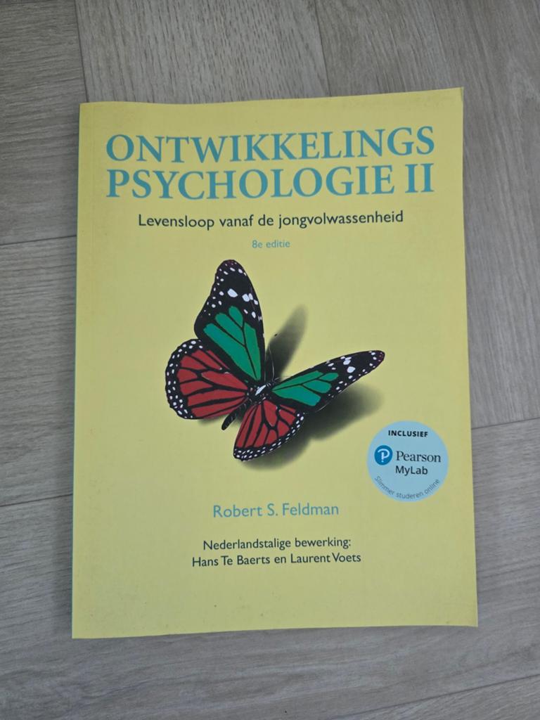 Ontwikkelingspsychologie II, Boeken, Studieboeken en Cursussen, Robert S. Feldman, Zo goed als nieuw, Gamma, HBO