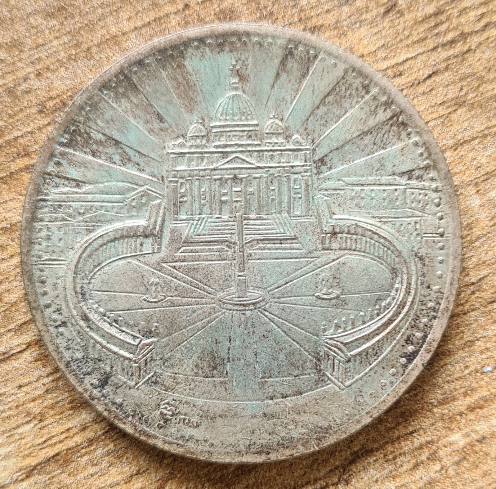 Souvenirmedaille (of token) uit Vaticaanstad (W), Postzegels en Munten, Penningen en Medailles, Ophalen of Verzenden, Zilver, Buitenland