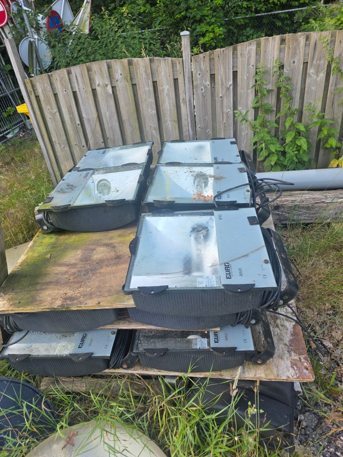 15x Marlanvil Euro MAXI2AR.CE.400 400W MT E40 schijnwerpers, Ophalen of Verzenden, Gebruikt, 200 tot 500 watt, Lamp met armatuur