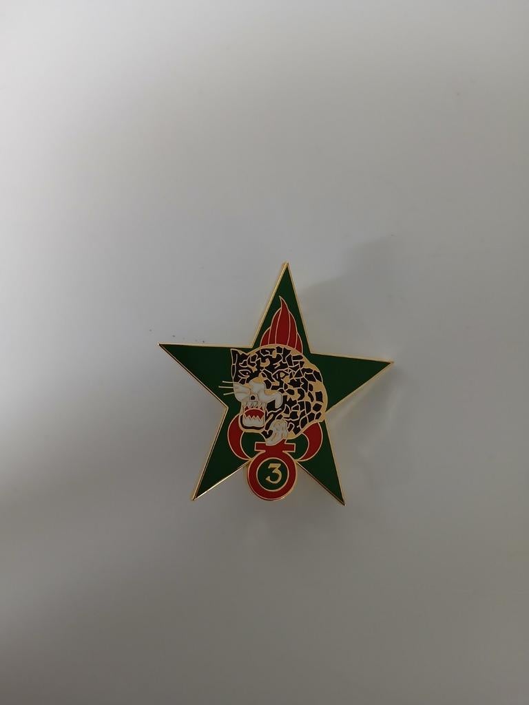 Insigne Franse Vreemdelingenlegioen 3e REI Jungle Scout, Ophalen of Verzenden, Landmacht, Overige gebieden, Embleem of Badge