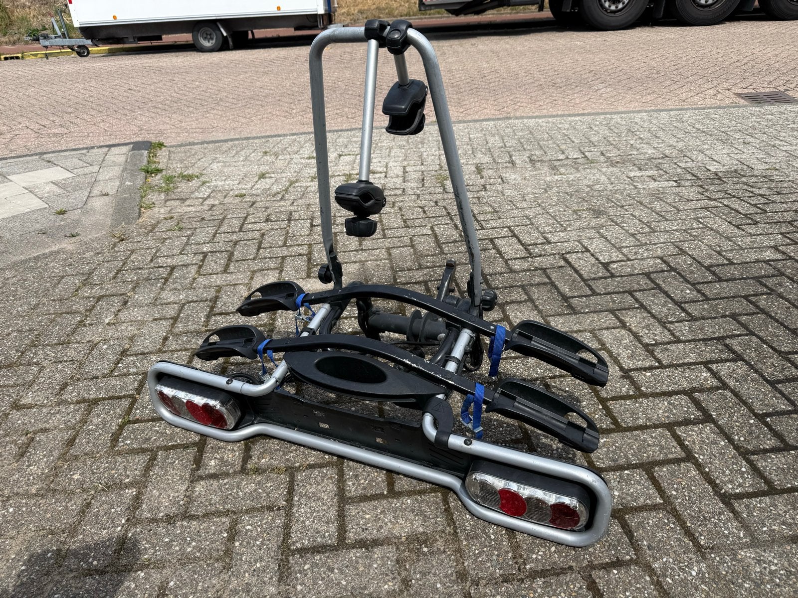 Thule Fietsendrager 9078101 voor 2 fietsen, Ophalen, Gebruikt, Trekhaakdrager