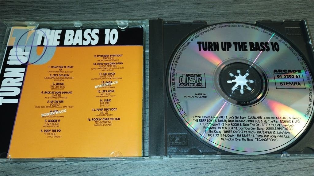 Turn Up The Bass 10, Ophalen of Verzenden, Zo goed als nieuw, Poprock