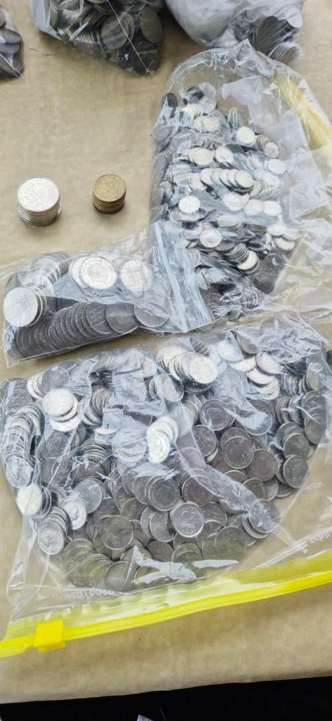 Ongeveer 3 kilo oude Nederlandse munten:, Postzegels en Munten, Munten | Nederland, Ophalen of Verzenden, Overige waardes, Setje
