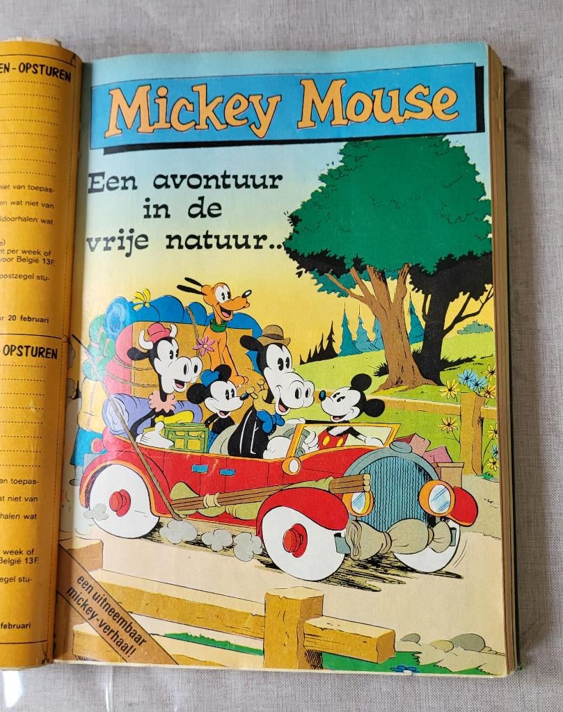 Ingebonden Donald Duck jaargang 1975, Boeken, Gelezen, Complete serie of reeks, Walt Disney, Ophalen of Verzenden