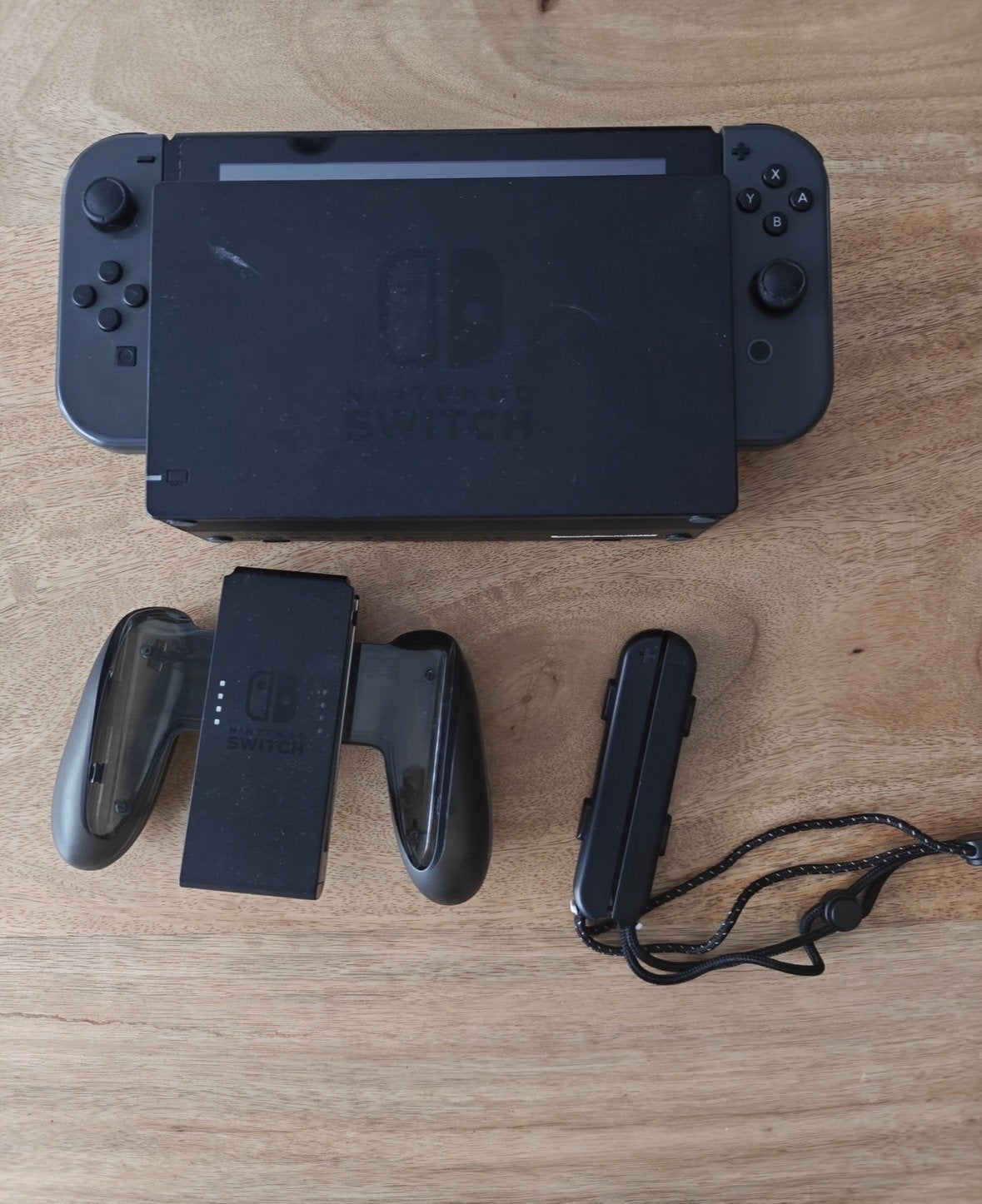 Nintendo Switch zwart met controllers, Spelcomputers en Games, Spelcomputers | Nintendo Switch, Nintendo, Met 2 controllers, Ophalen of Verzenden