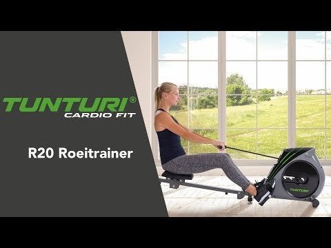 Tunturi Cardio Fit R20 Roeitrainer - Gebruikt, Ophalen, Gebruikt, Metaal, Roeitrainer