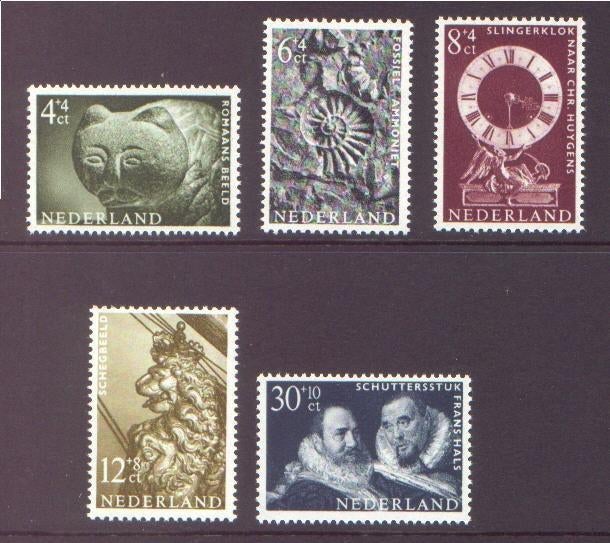 Nederland 1962 766/770 Zomer, Museumstukken, Postfris, Ophalen of Verzenden, Na 1940, Postfris
