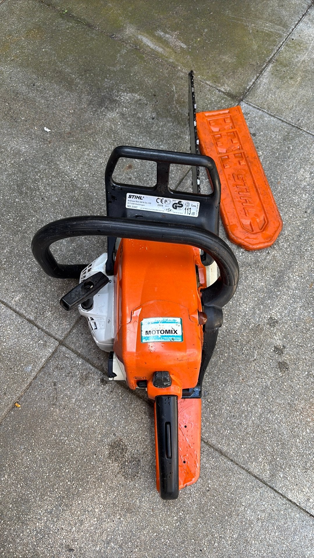 Stihl ketingzaag ms 230 c, Ophalen of Verzenden, Zo goed als nieuw