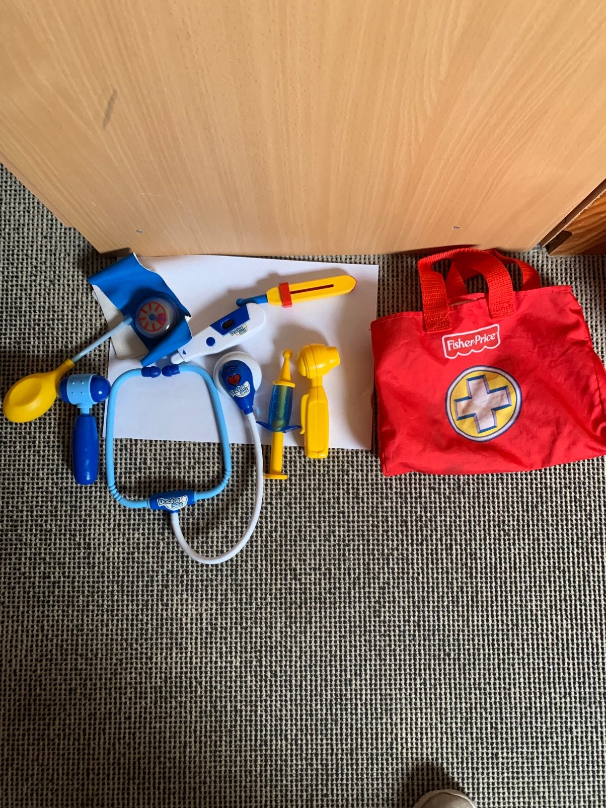 Fisher Price  doktersspullen, zie foto, s, Ophalen of Verzenden, Zo goed als nieuw