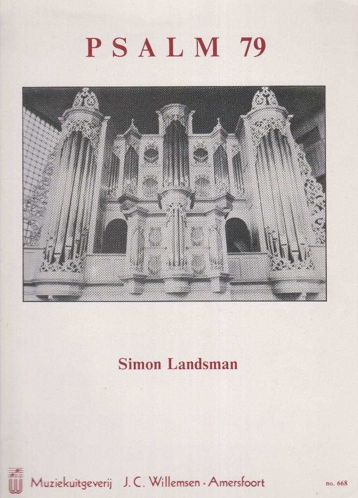 Simon Landsman -  P S A L M      7 9, Muziek en Instrumenten, Ophalen of Verzenden, Gebruikt, Artiest of Componist, Populair