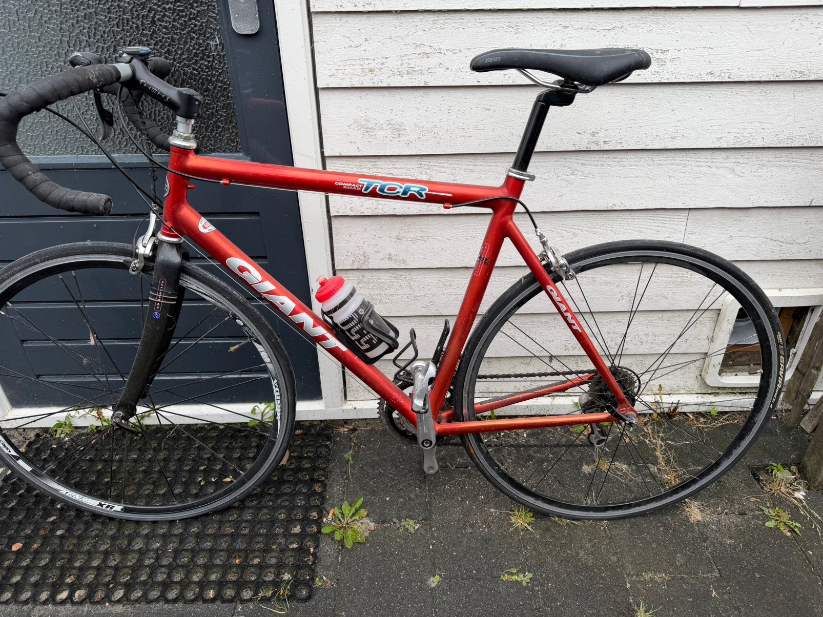 Giant TCR racefiets - rood, Ophalen, Gebruikt, Meer dan 20 versnellingen, Giant