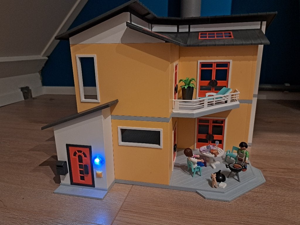 Playmobil woonhuis, Ophalen of Verzenden, Zo goed als nieuw, Complete set