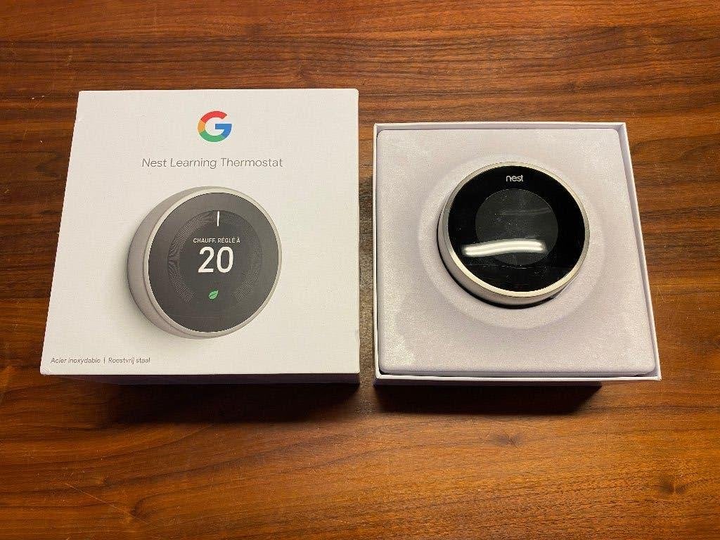 Google Nest Thermostaat, Ophalen of Verzenden, Gebruikt