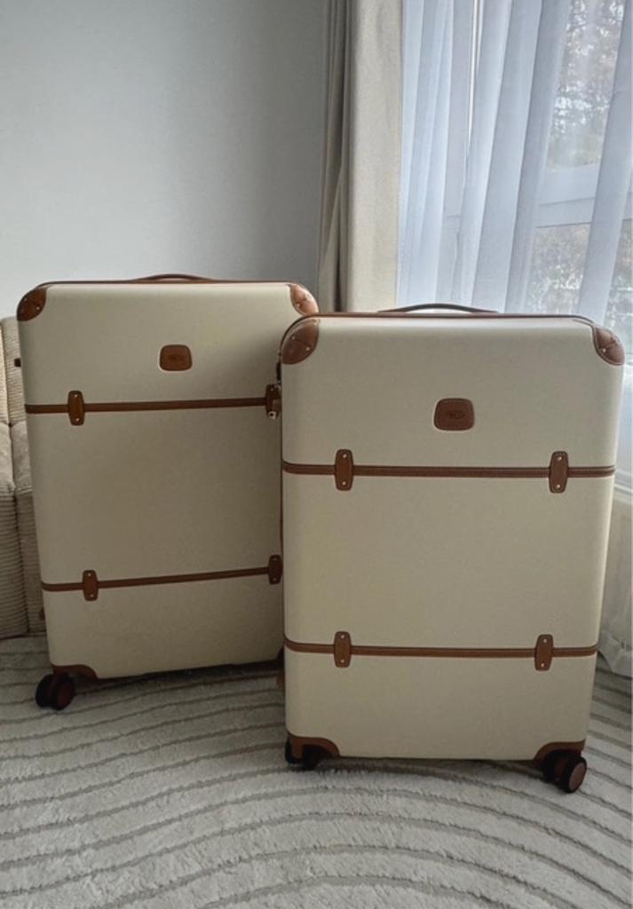 2 Bric's Bellagio trolleys, Ophalen, Hard kunststof, Nieuw, 70 cm of meer