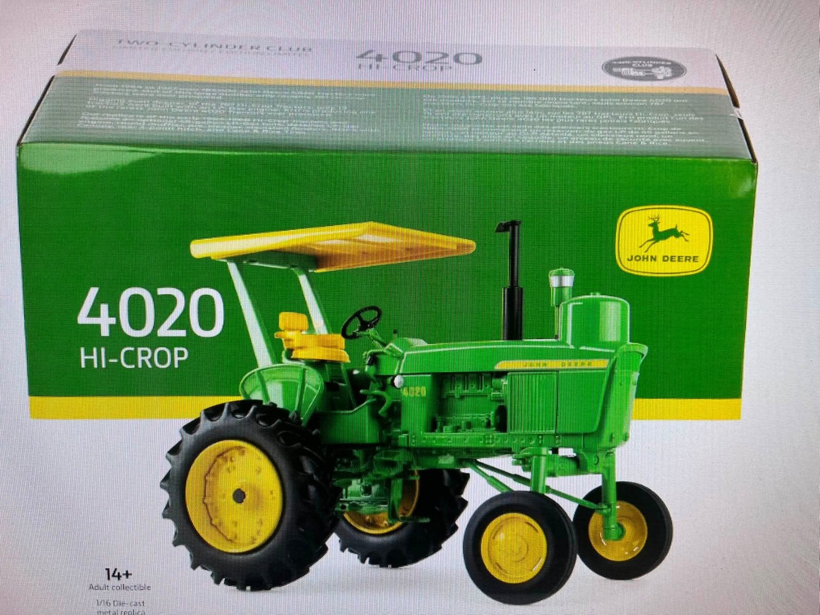 John Deere 4020 LP Gas, Ophalen of Verzenden, Nieuw, Tractor of Landbouw, ERTL
