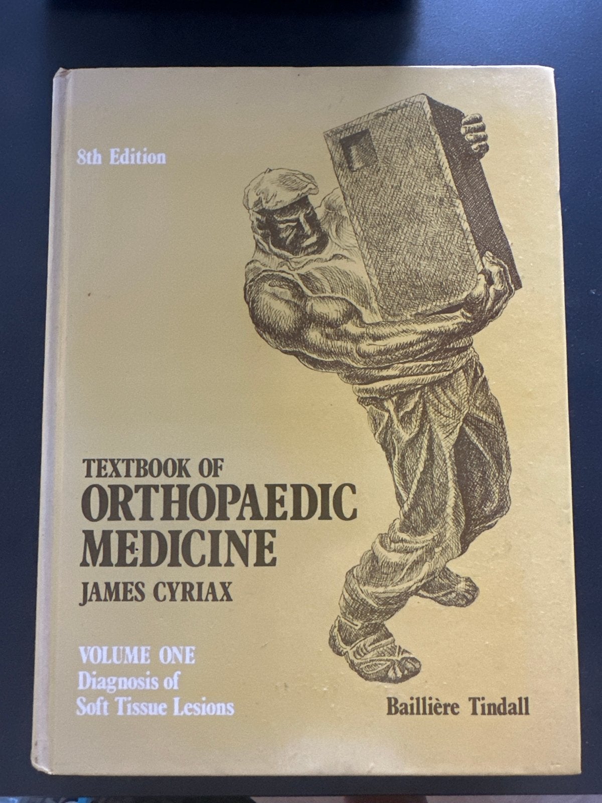Textbook of Orthopaedic Medicine - James Cyriax (8e editie), Ophalen of Verzenden, Beta, Gelezen, WO