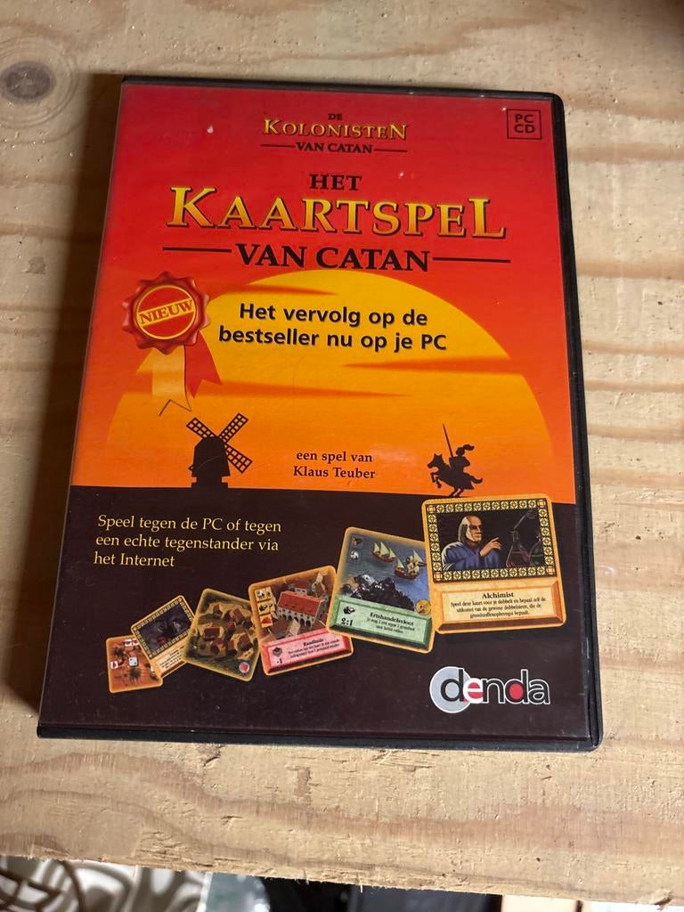 De Kolonisten van Catan: Het Kaartspel (PC CD-ROM), Spelcomputers en Games, Games | Pc, Gebruikt, Strategie en Constructie, 1 speler