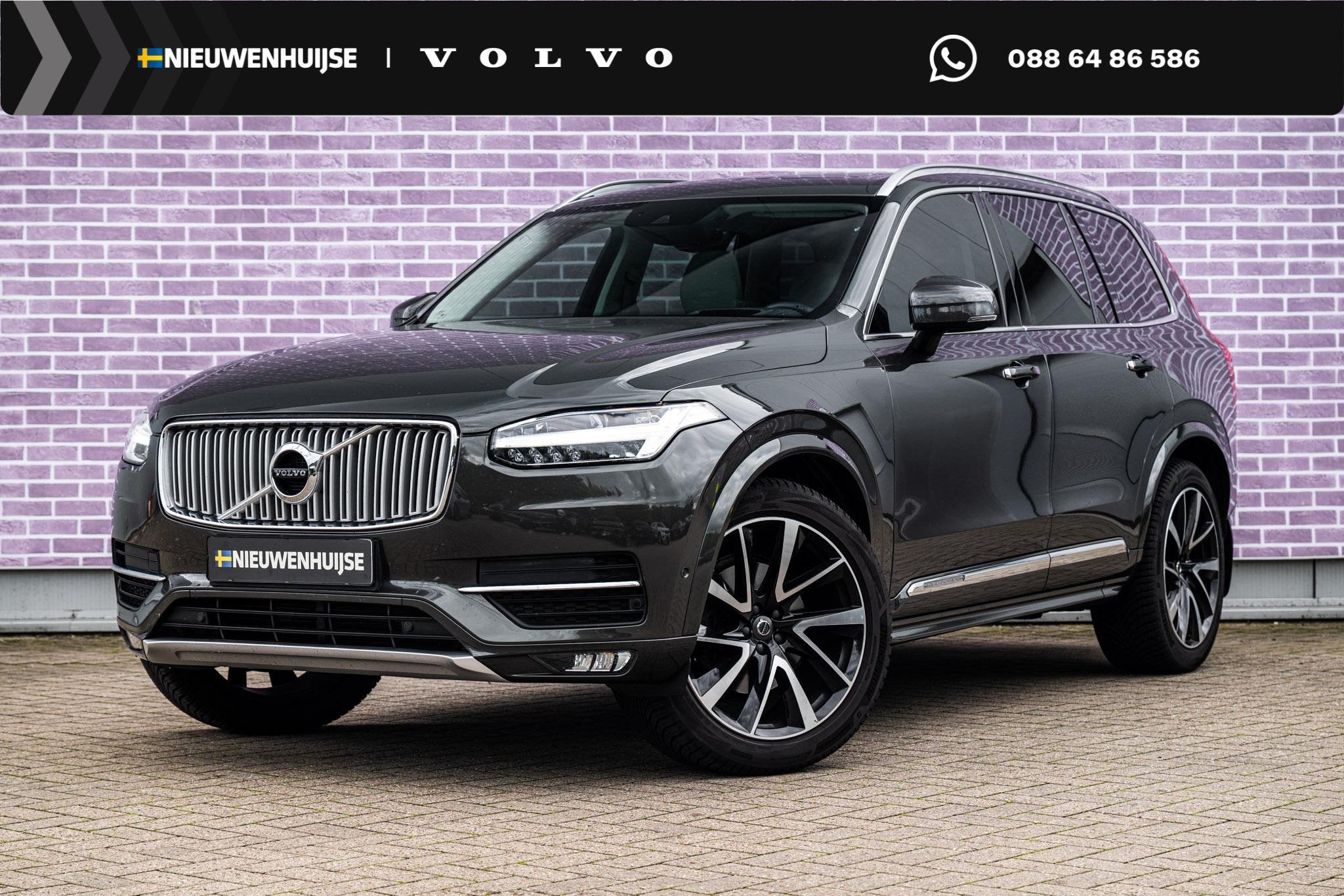 Volvo XC90 2.0 T6 AWD Inscription | Luchtvering | Harman/Kar, 12 maanden, Gebruikt, Euro 6, 7 stoelen
