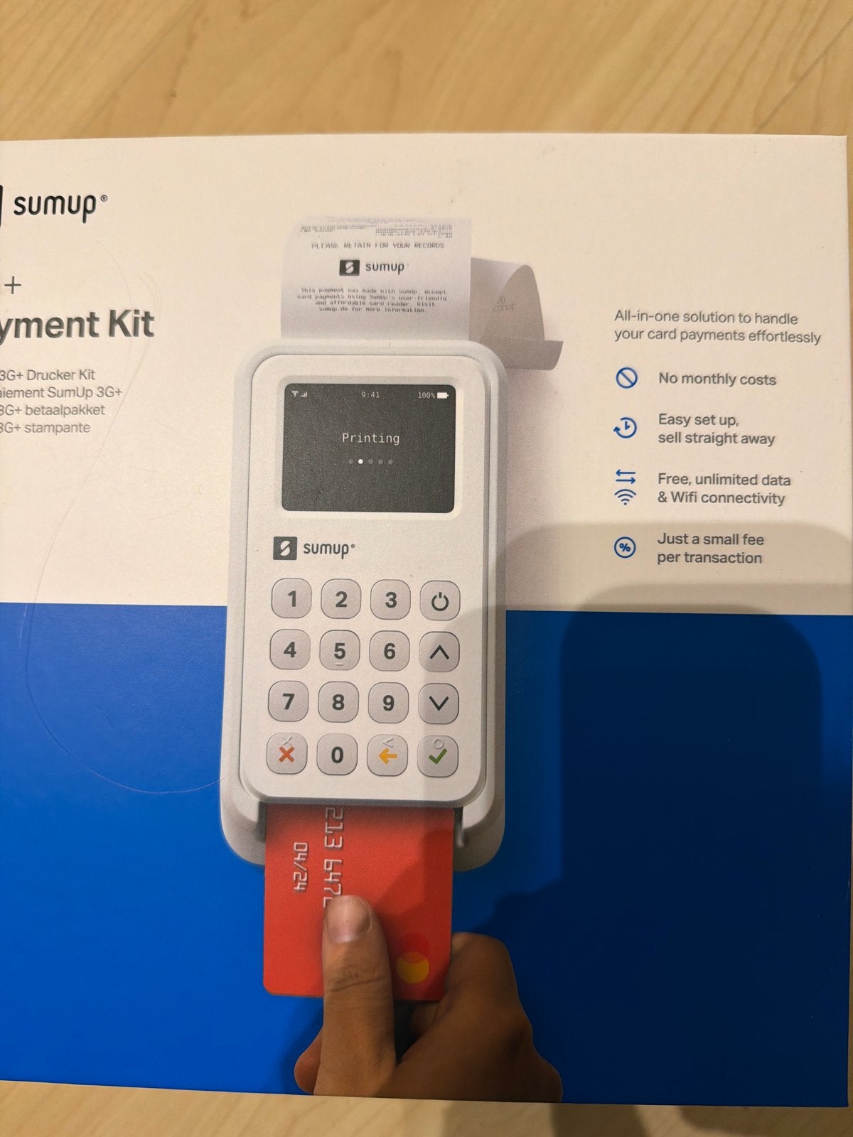 SumUp pinapparaat met bonprinter, Verzamelen, Ophalen of Verzenden, Overige typen