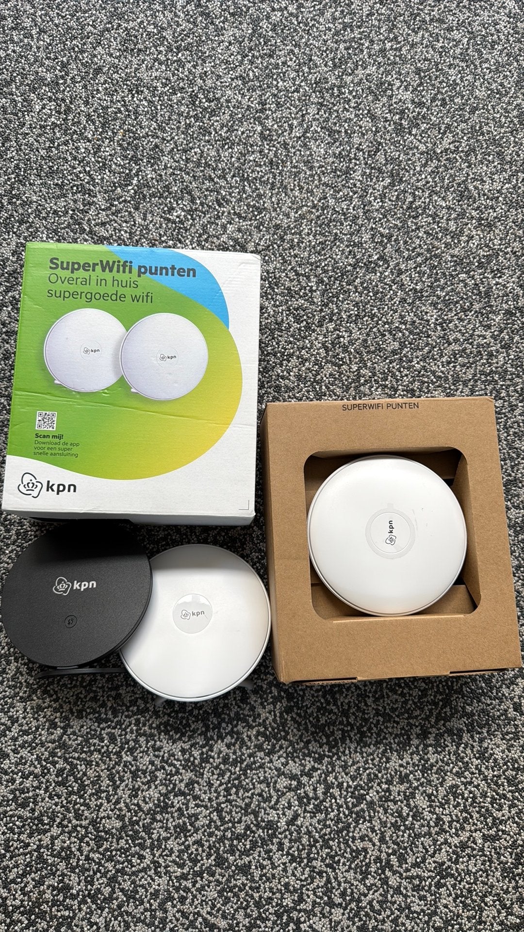 KPN super wifi punten 3stuks, Computers en Software, WiFi-versterkers, Ophalen, Zo goed als nieuw