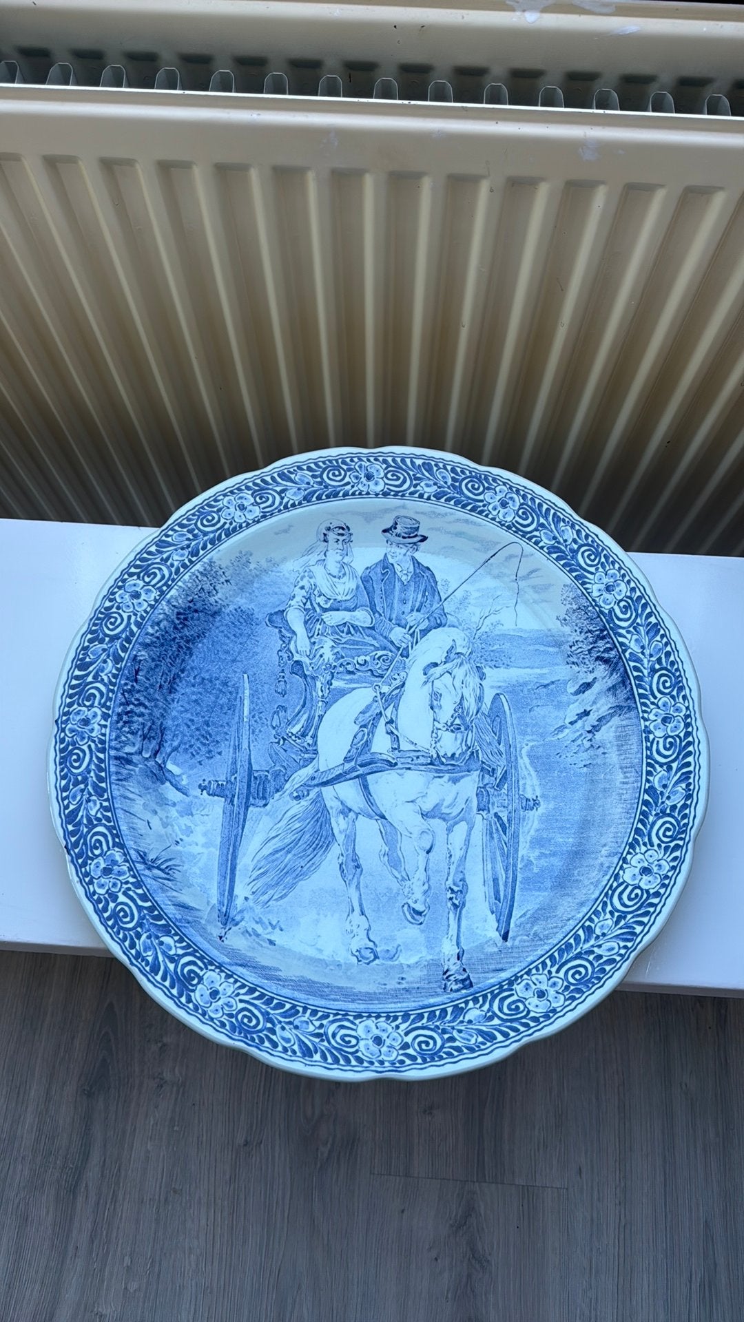 Delfts blauw, Ophalen
