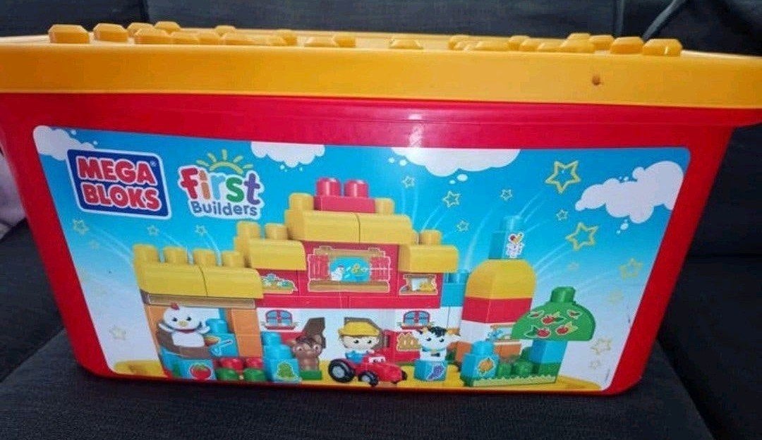 mega blocks grote speeldoos, Ophalen, Megabloks