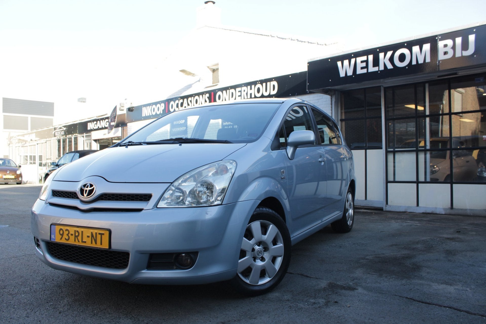 Toyota Corolla Verso 1.6 VVT-i Sol / Airco / CruiseControl /, Auto's, 1330 kg, Gebruikt, Zwart, Blauw