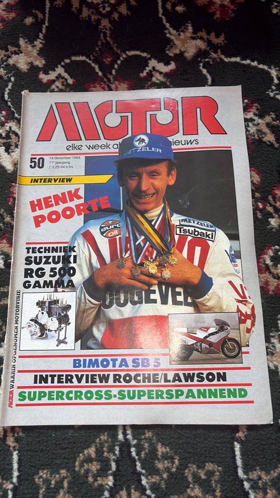 Motor Magazine - 14 december 1984 - Henk Poorte, Ophalen of Verzenden, Gelezen, Algemeen