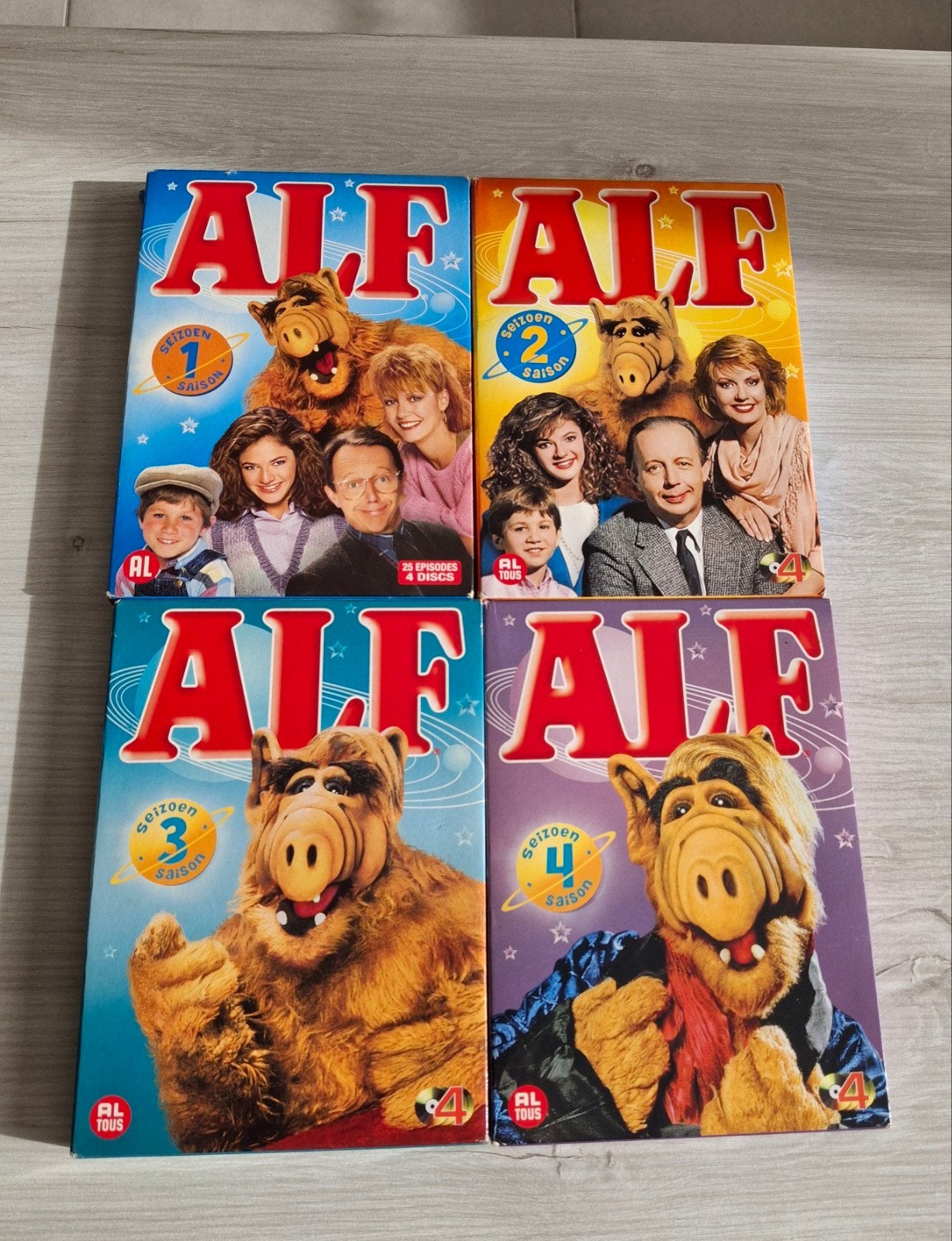 Complete serie alf nederlandse ondertiteling, Alle leeftijden, Ophalen of Verzenden, Zo goed als nieuw, Komedie