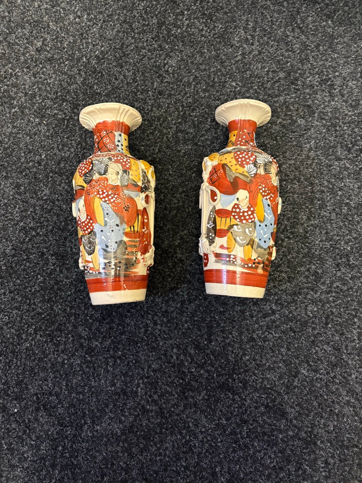 Set van 2 Japanse vazen in goede staat, Ophalen of Verzenden