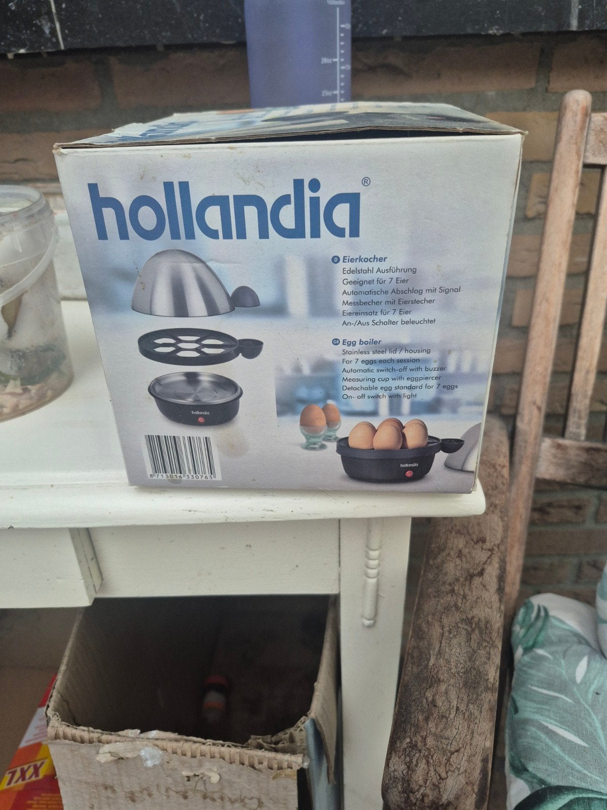 Hollandia Eierkoker - Voor perfect gekookte eieren, Witgoed en Apparatuur, Ophalen of Verzenden, Gebruikt
