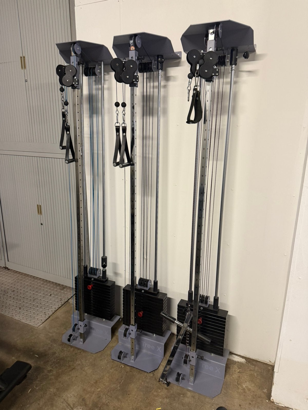 Enraf Nonius Entree-X pulley 54 kg, Benen, Gebruikt, ., Overige typen