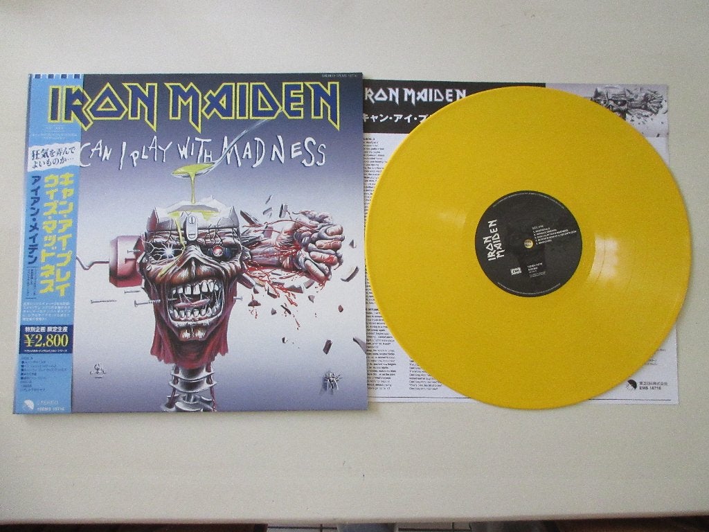 Iron Maiden LP Can I Play With Madness, LP, Verzenden, Colored vinyl, 12 inch