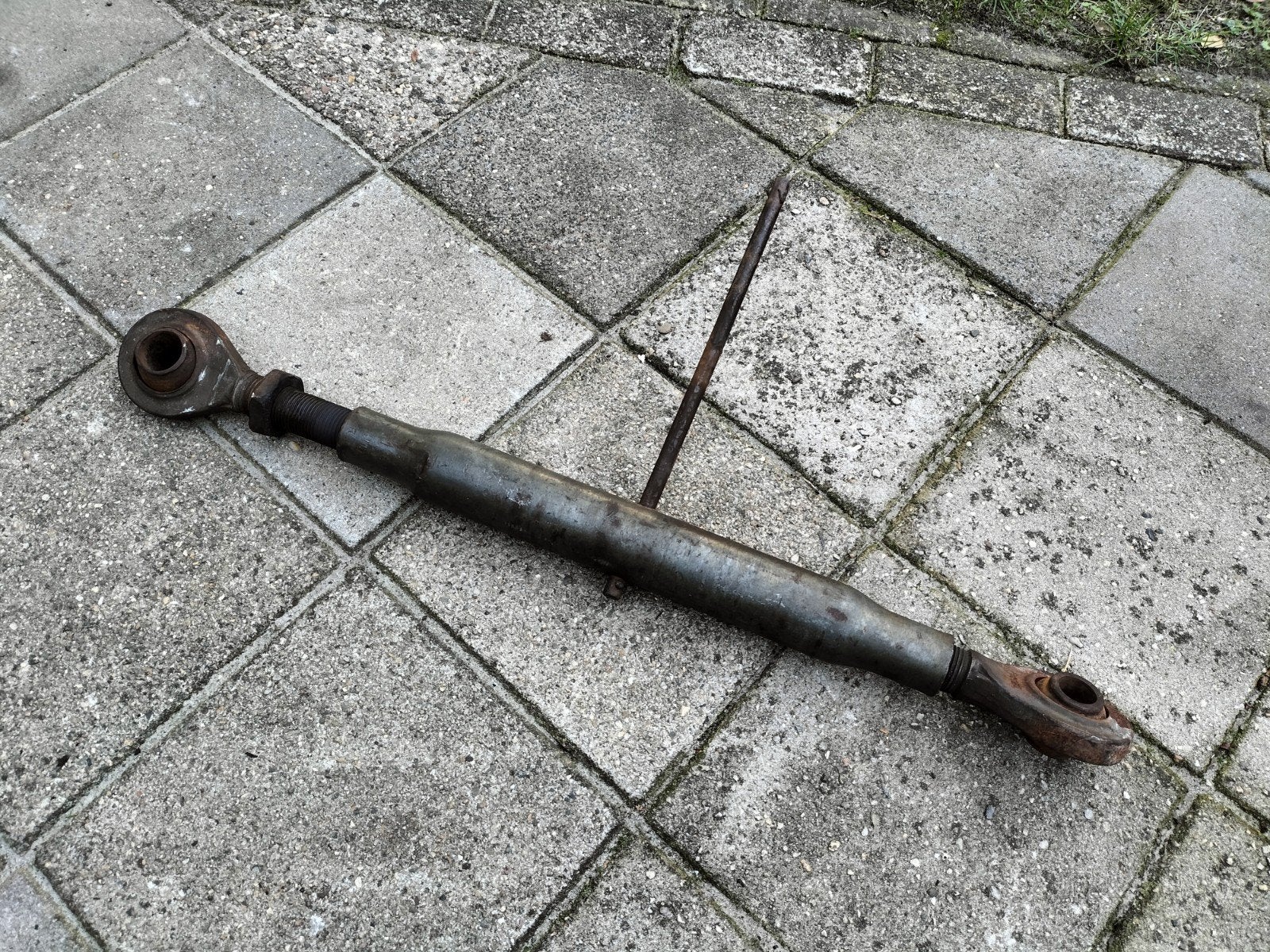 topstang zwaar, Ophalen